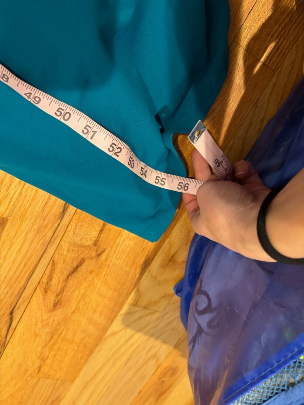 Susana Monaco Teal Deep V Maxi Dress XS Y2K Supplex Made in USA - Picture 9 of 9